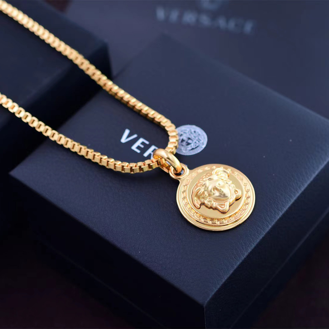 Versace Medusa Necklaces  - DopestKickz
