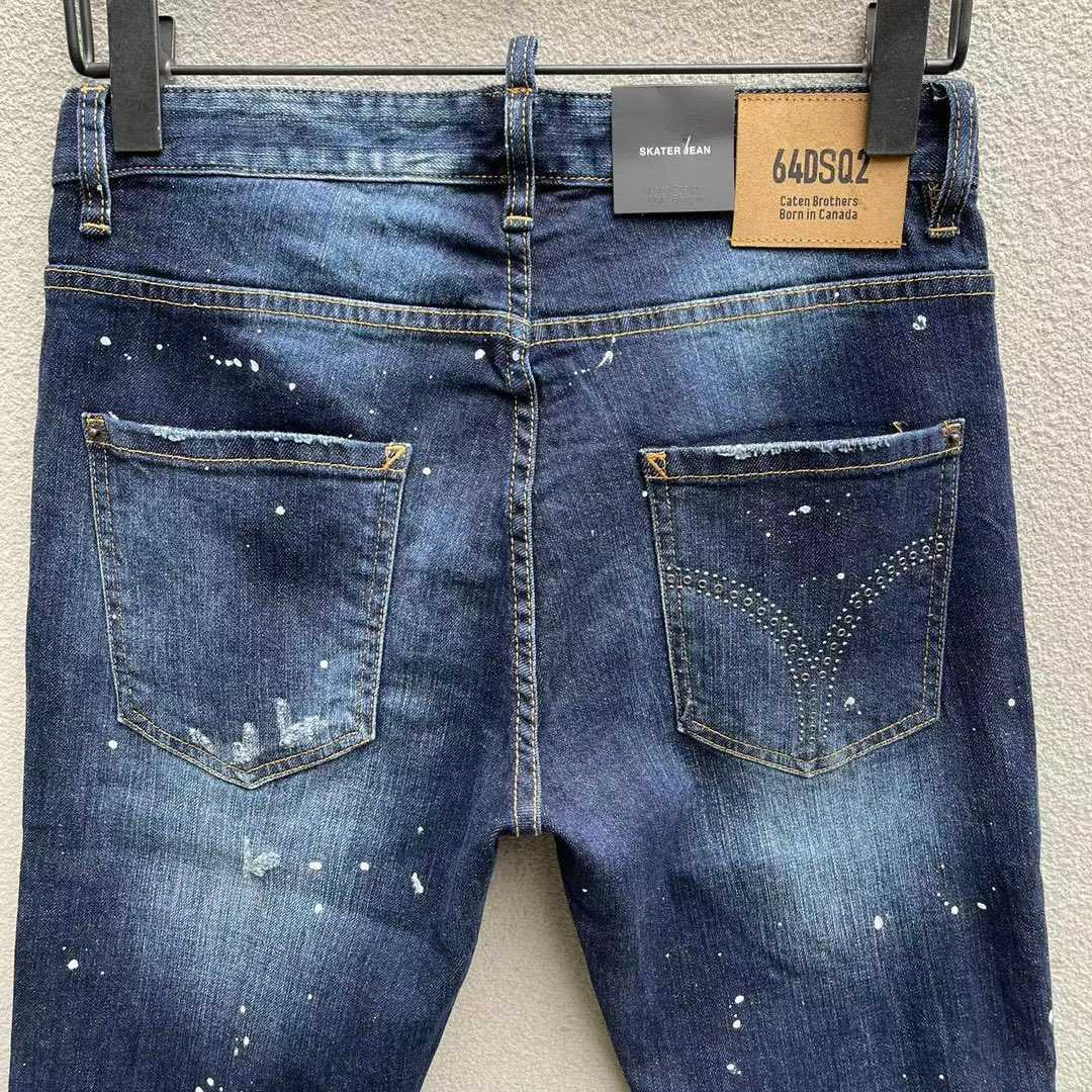 Dsquared2 Navy Blue 'Skater' Jeans    DSQ113 - DopestKickz