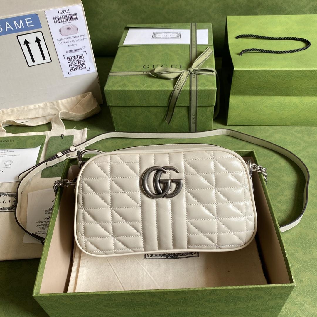 Gucci GG Marmont Small Shoulder Bag(24-12-7cm) - DopestKickz