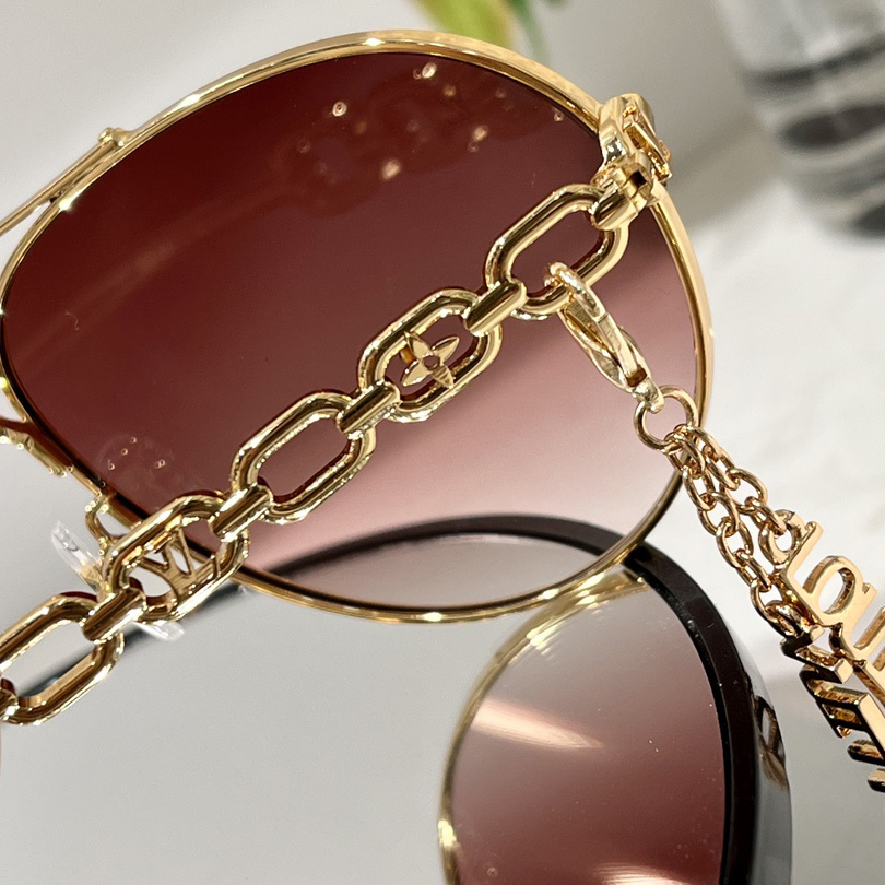 Louis Vuitton My LV Chain Pilot Sunglasses  Z1648W - DopestKickz