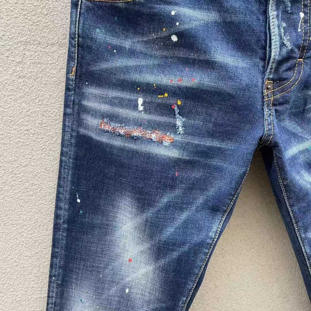 Dsquared2 Paint-splatter Slim-cut Jeans   DSQ111 - DopestKickz