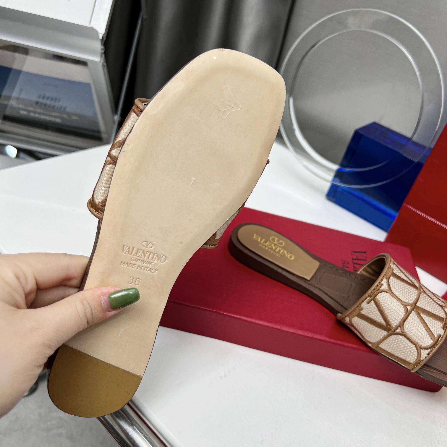 Valenti Toile Iconographe Slide Sandal  - DopestKickz