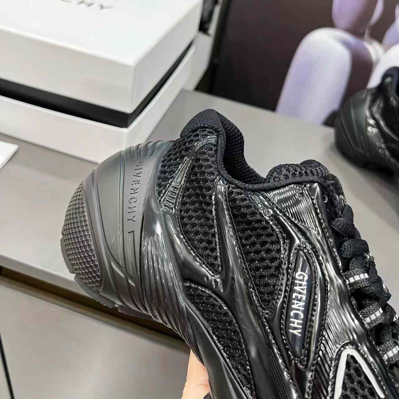 Givenchy TK-MX Runner Sneakers In Mesh - DopestKickz