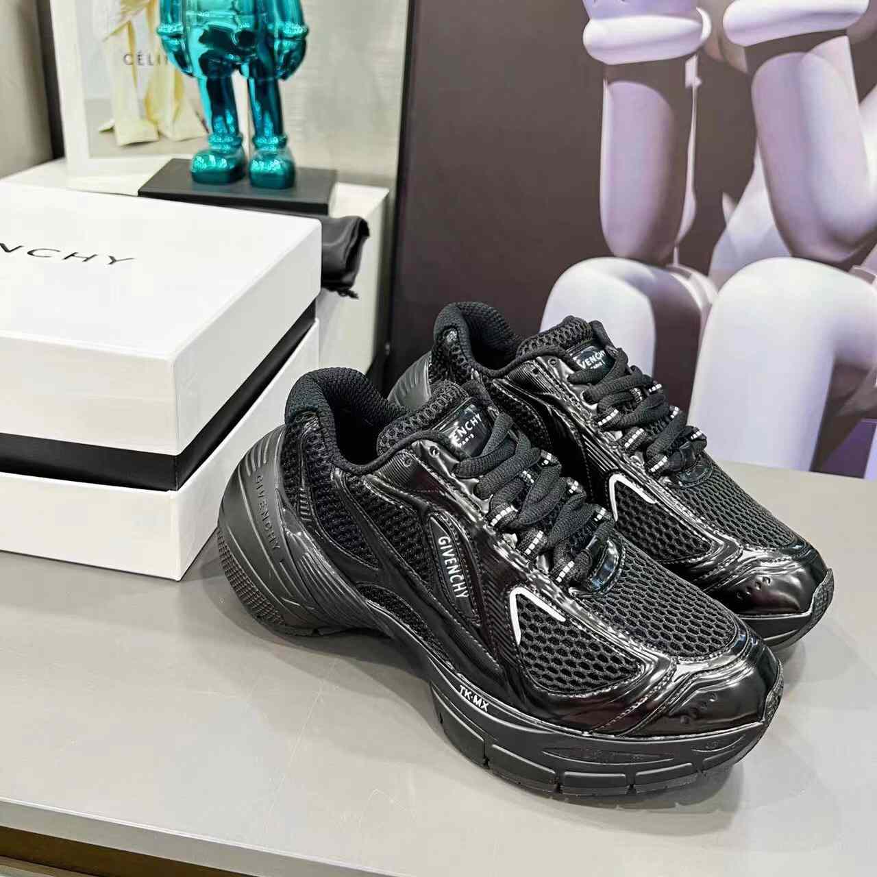 Givenchy TK-MX Runner Sneakers In Mesh - DopestKickz