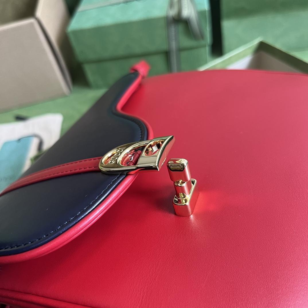 Gucci Equestrian Inspired Shoulder Bag(21-20-7cm)   - DopestKickz
