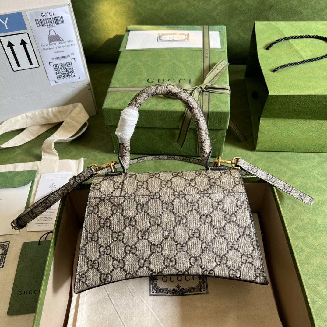 Gucci X Balenciaga The Hacker Project Small Hourglass Bag(22.5-14.5-10cm) - DopestKickz