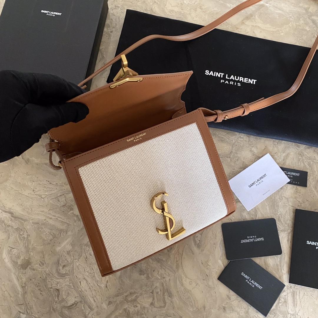 Saint Laurent Cassandra Mini Top Handle Bag  - DopestKickz