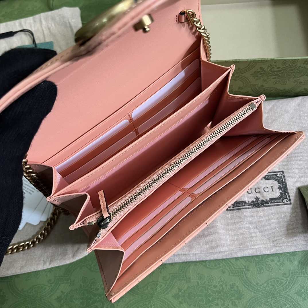 Gucci GG Marmont Matelassé Mini Bag(20-13-6cm)   - DopestKickz