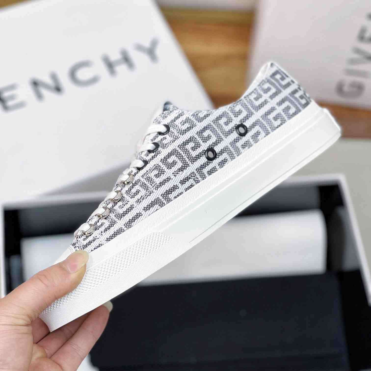 Givenchy Sneakers City In 4G Jacquard - DopestKickz