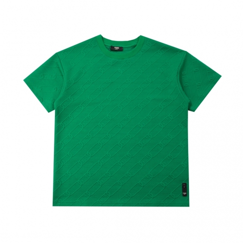 Fendi Logo Cotton T-Shirts - DopestKickz