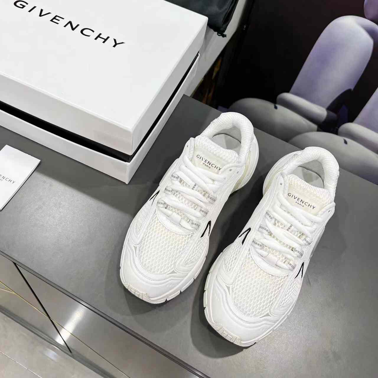 Givenchy TK-MX Runner Sneakers In Mesh - DopestKickz
