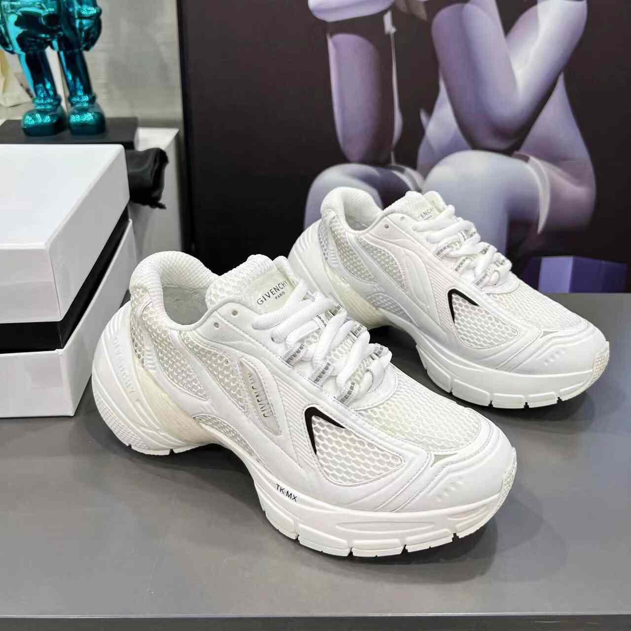 Givenchy TK-MX Runner Sneakers In Mesh - DopestKickz