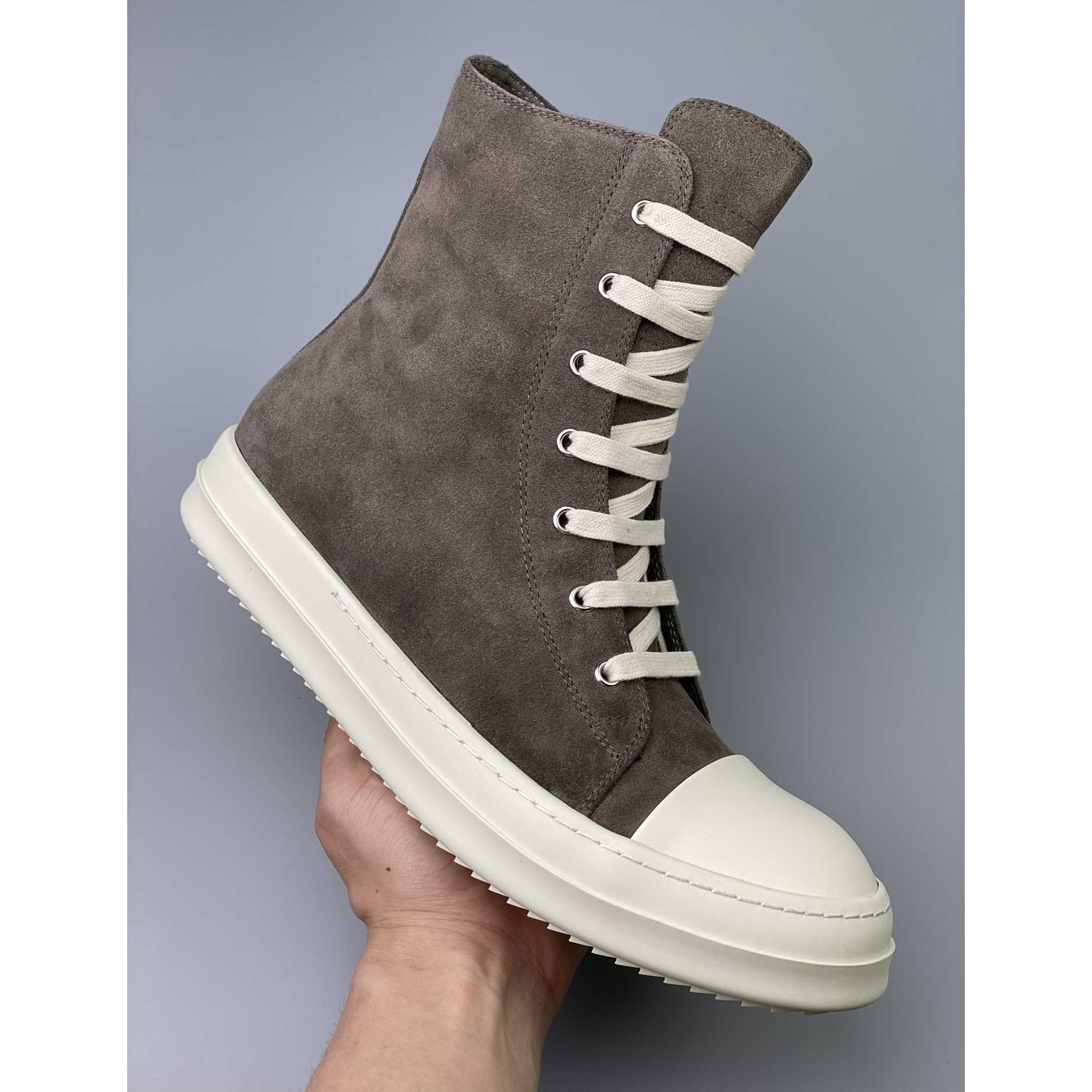 Rick Owens Strobe High-Top Sneakers - DopestKickz