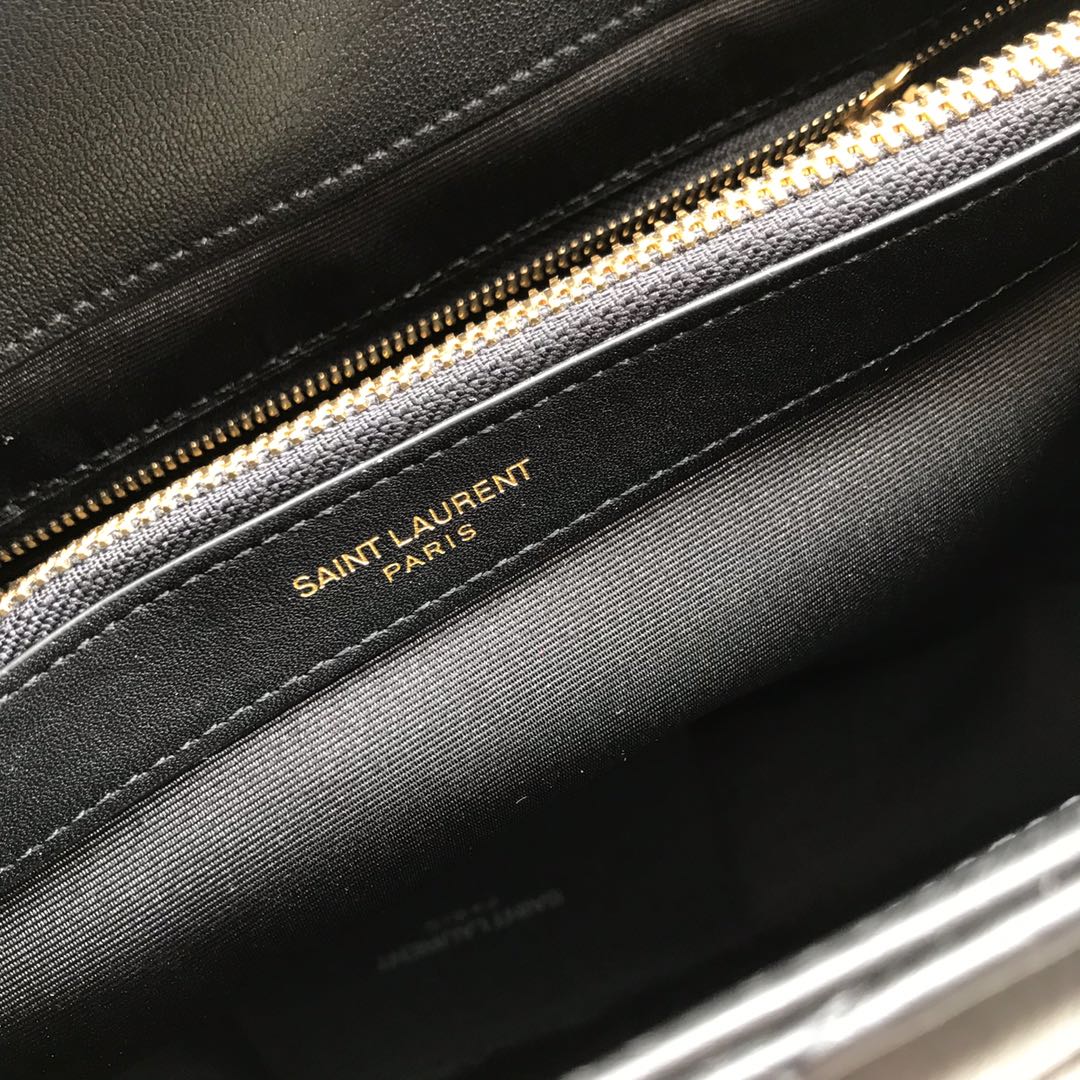 Saint Laurent Loulou Medium Chain Shoulder Bag(32x22x11CM) - DopestKickz