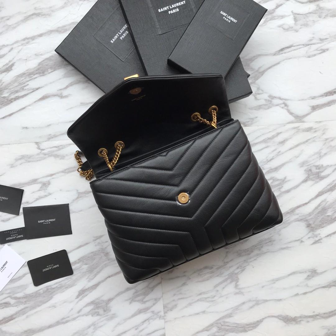 Saint Laurent Loulou Medium Chain Shoulder Bag(32x22x11CM) - DopestKickz