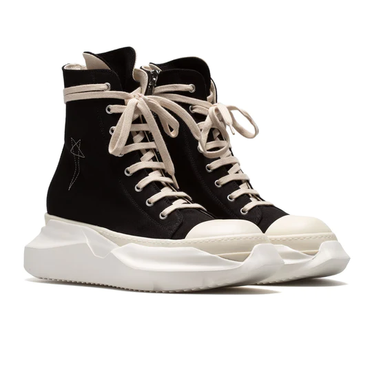 Rick Owens Drkshdw Abstract High-top Chunky Sneakers - DopestKickz