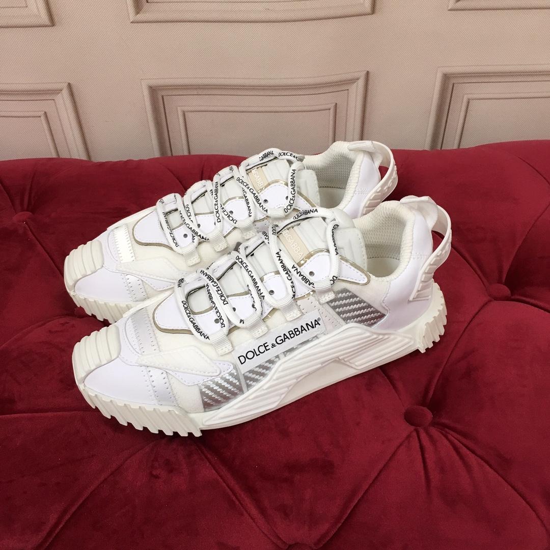 Dolce & Gabbana Reflective Fabric NS1 Sneakers - DopestKickz
