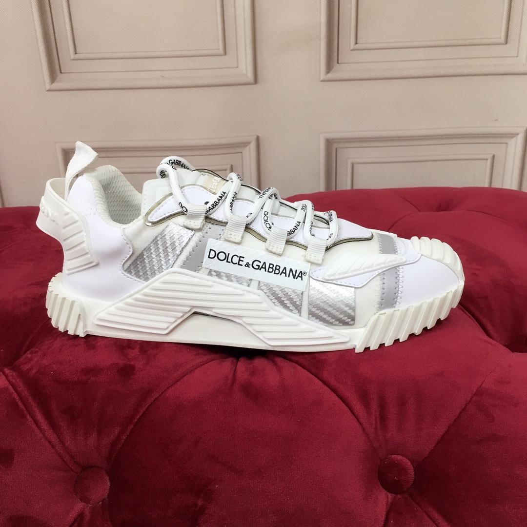 Dolce & Gabbana Reflective Fabric NS1 Sneakers - DopestKickz