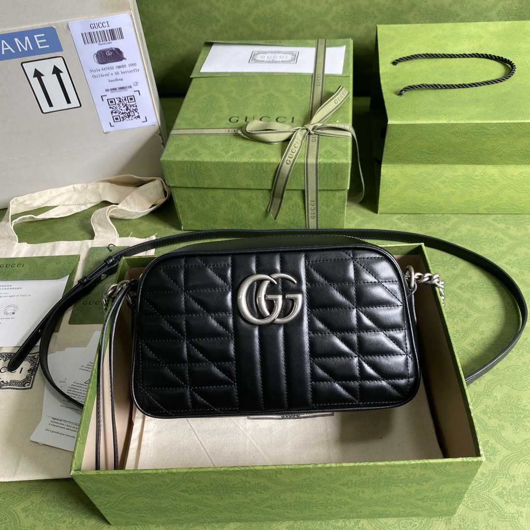 Gucci GG Marmont Small Shoulder Bag(24-12-7cm) - DopestKickz