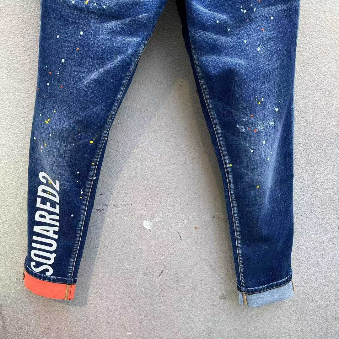 Dsquared2 Tidy Biker Slim-Fit Denim Jeans   DSQ108 - DopestKickz