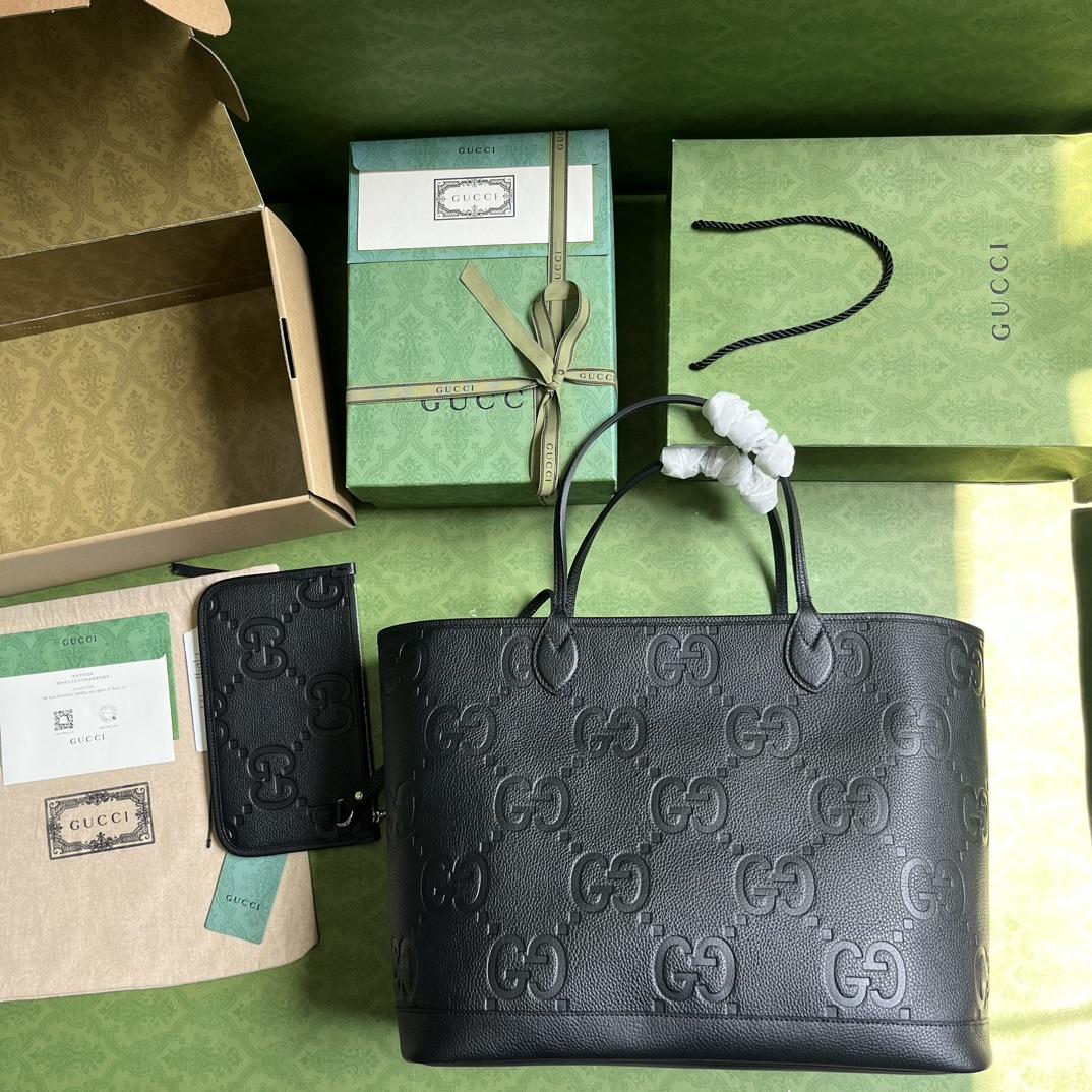 Gucci Jumbo GG Large Tote Bag(40-33-19CM) - DopestKickz