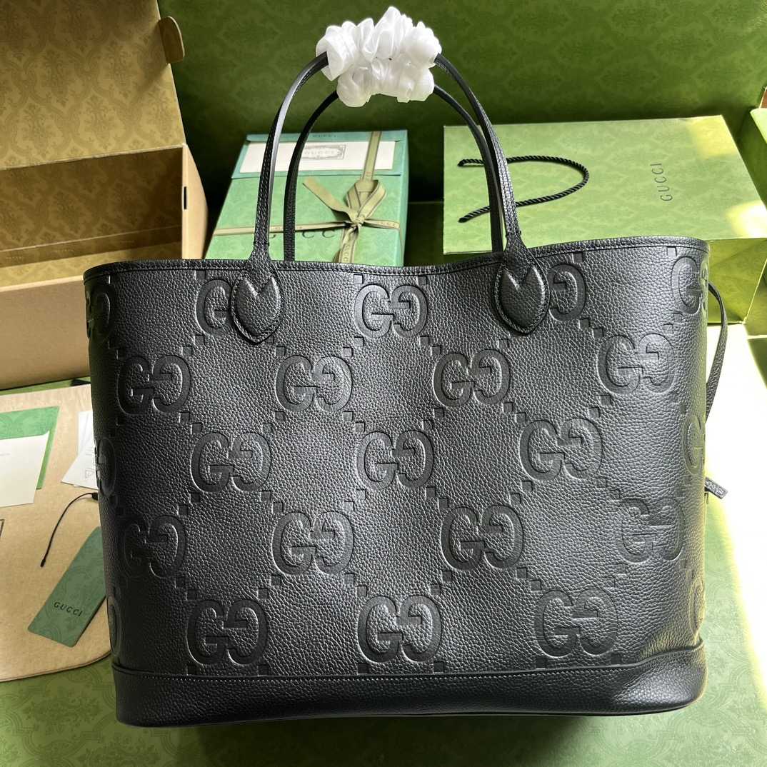 Gucci Jumbo GG Large Tote Bag(40-33-19CM) - DopestKickz