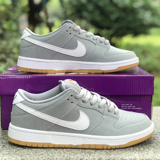 Nike SB Dunk Low “Grey Gum” Sneakers     DV5464-001 - DopestKickz