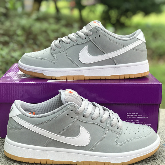 Nike SB Dunk Low “Grey Gum” Sneakers     DV5464-001 - DopestKickz