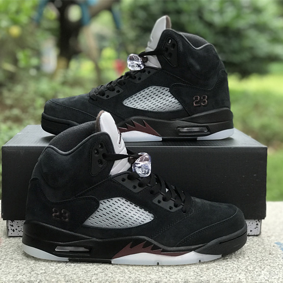 A Ma Maniére x Air Jordan 5 “Black” Sneakers      FD1330-001  - DopestKickz