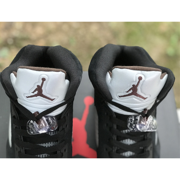 A Ma Maniére x Air Jordan 5 “Black” Sneakers      FD1330-001  - DopestKickz