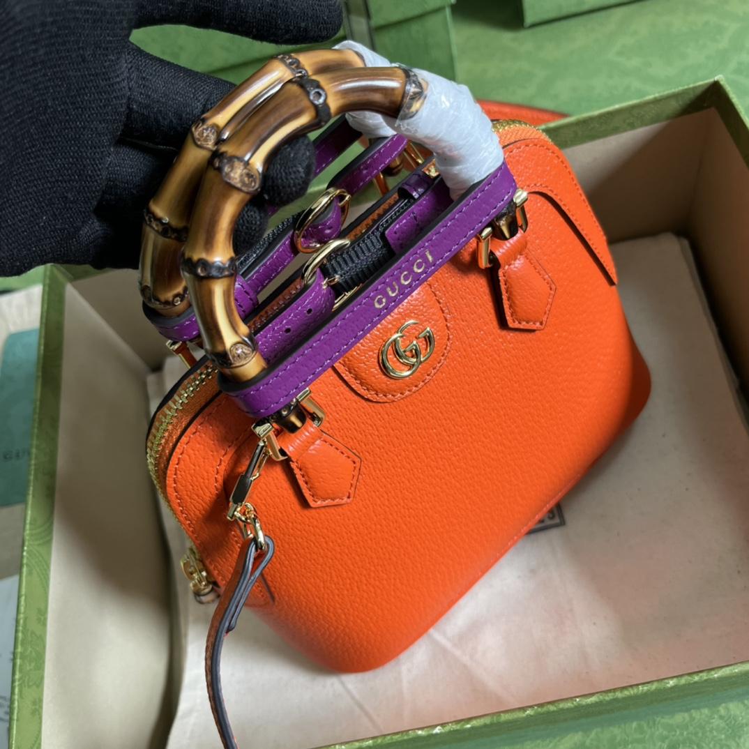 Gucci Diana Mini Tote Bag(20-16-8.5cm) - DopestKickz
