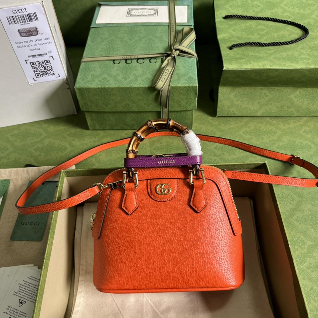 Gucci Diana Mini Tote Bag(20-16-8.5cm) - DopestKickz