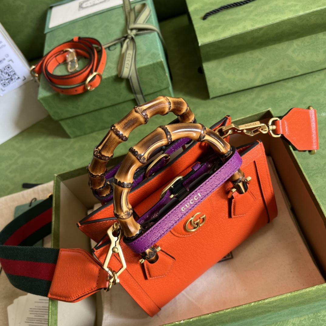 Gucci Diana Mini Tote Bag(20*16*10cm) - DopestKickz