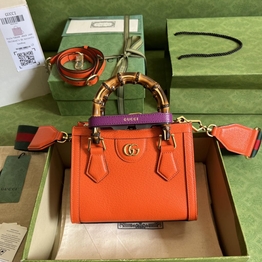 Gucci Diana Mini Tote Bag(20*16*10cm) - DopestKickz