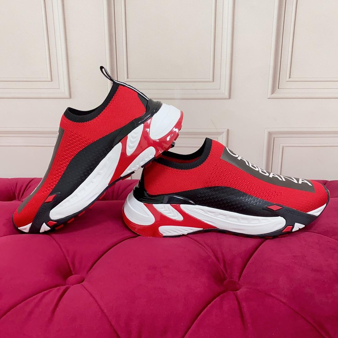 Dolce & Gabbana Stretch Mesh Fast Sneakers - DopestKickz