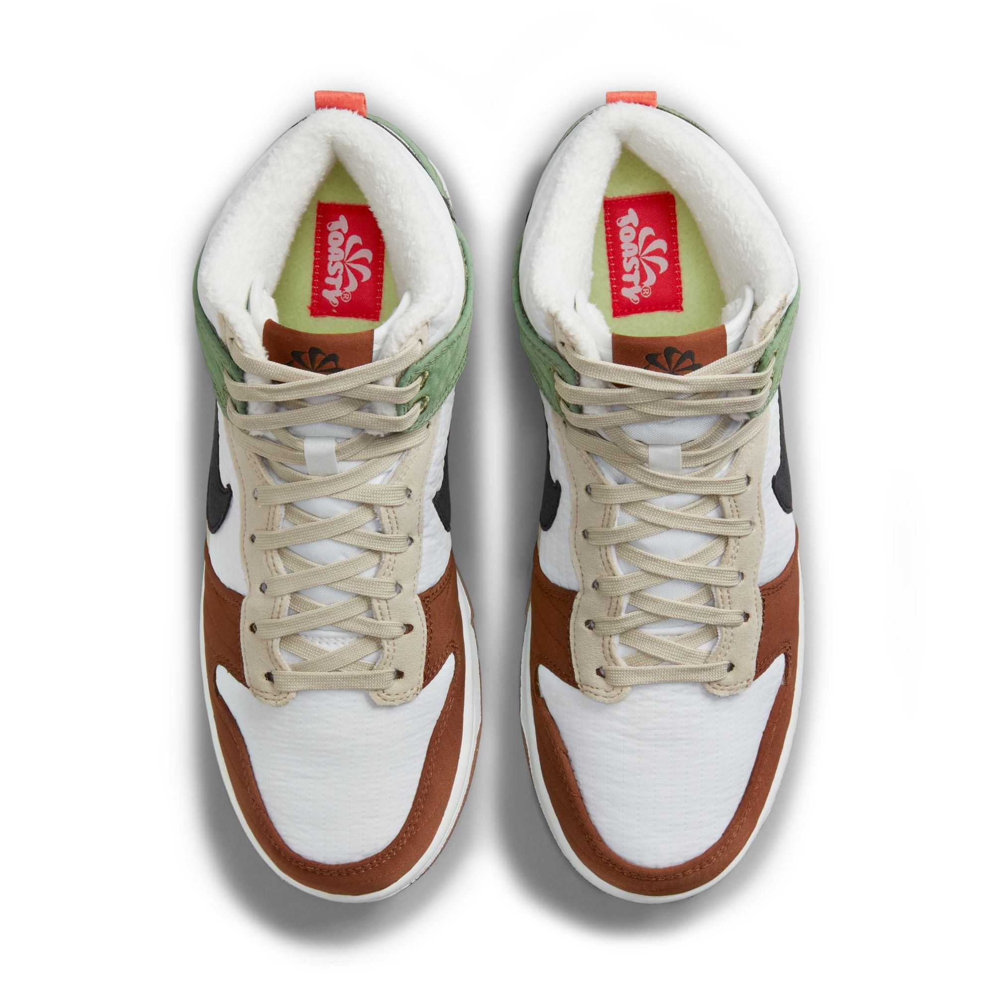 Nike Women's Wmns Dunk High LX 'Toasty' Sneakers        DN9909-100 - DopestKickz