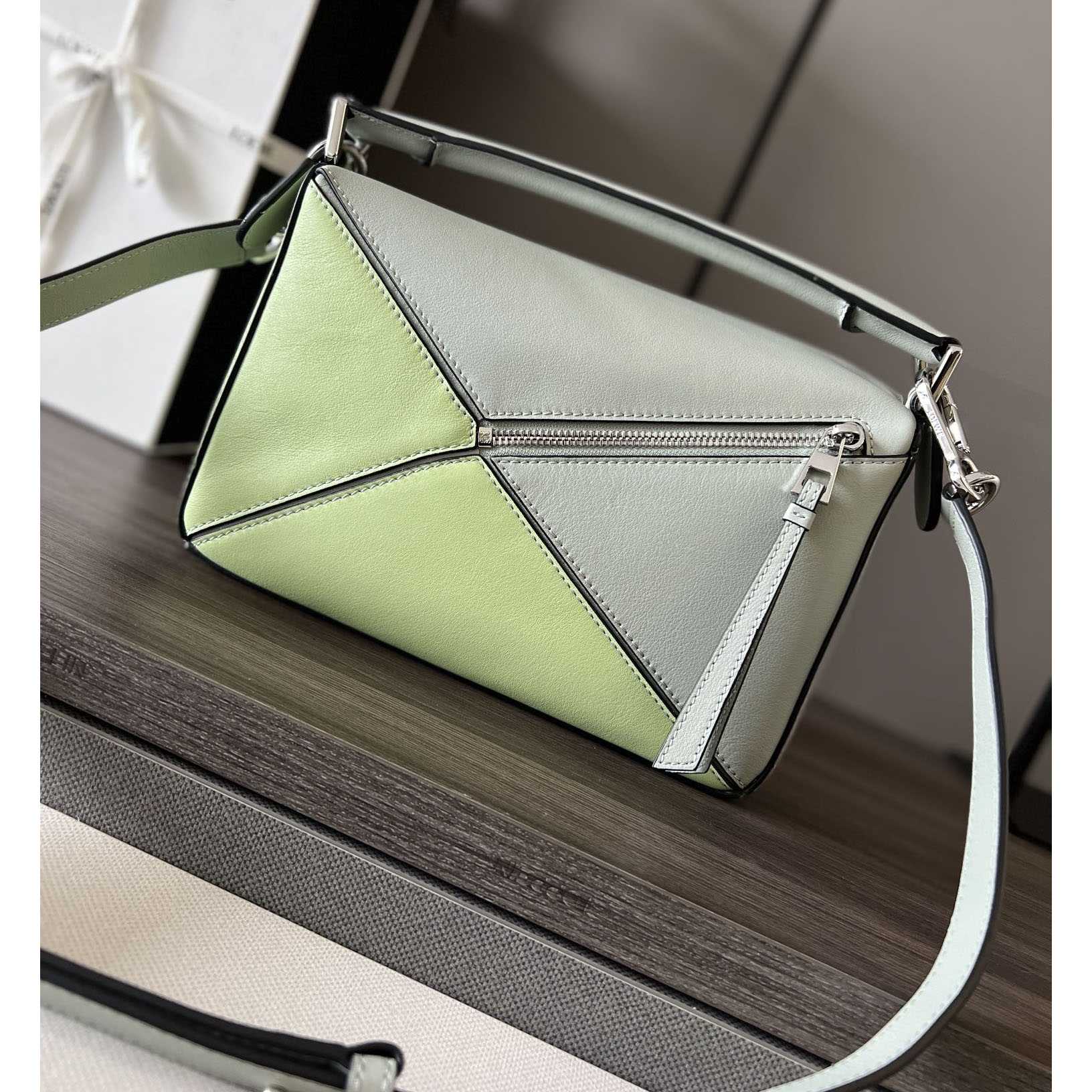 Loewe Small Puzzle Bag In Classic Calfskin - DopestKickz