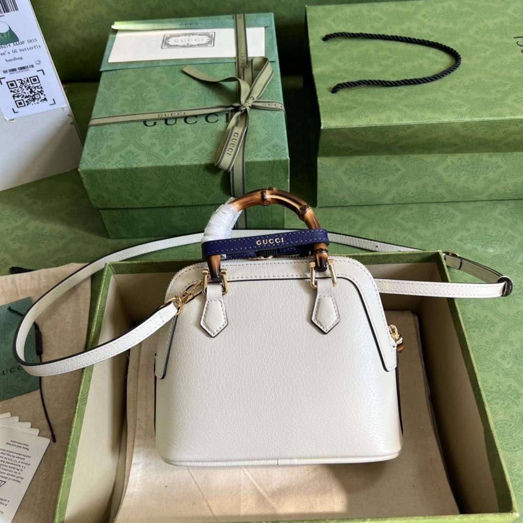 Gucci Diana Mini Tote Bag(20-16-8.5cm) - DopestKickz