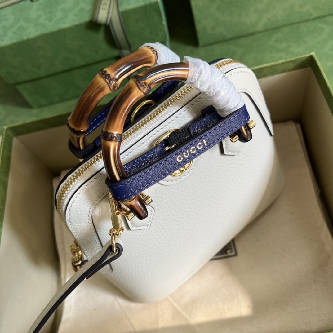 Gucci Diana Mini Tote Bag(20-16-8.5cm) - DopestKickz