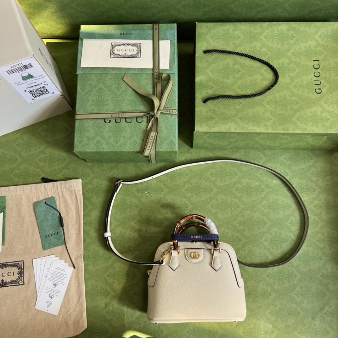 Gucci Diana Mini Tote Bag(20-16-8.5cm) - DopestKickz