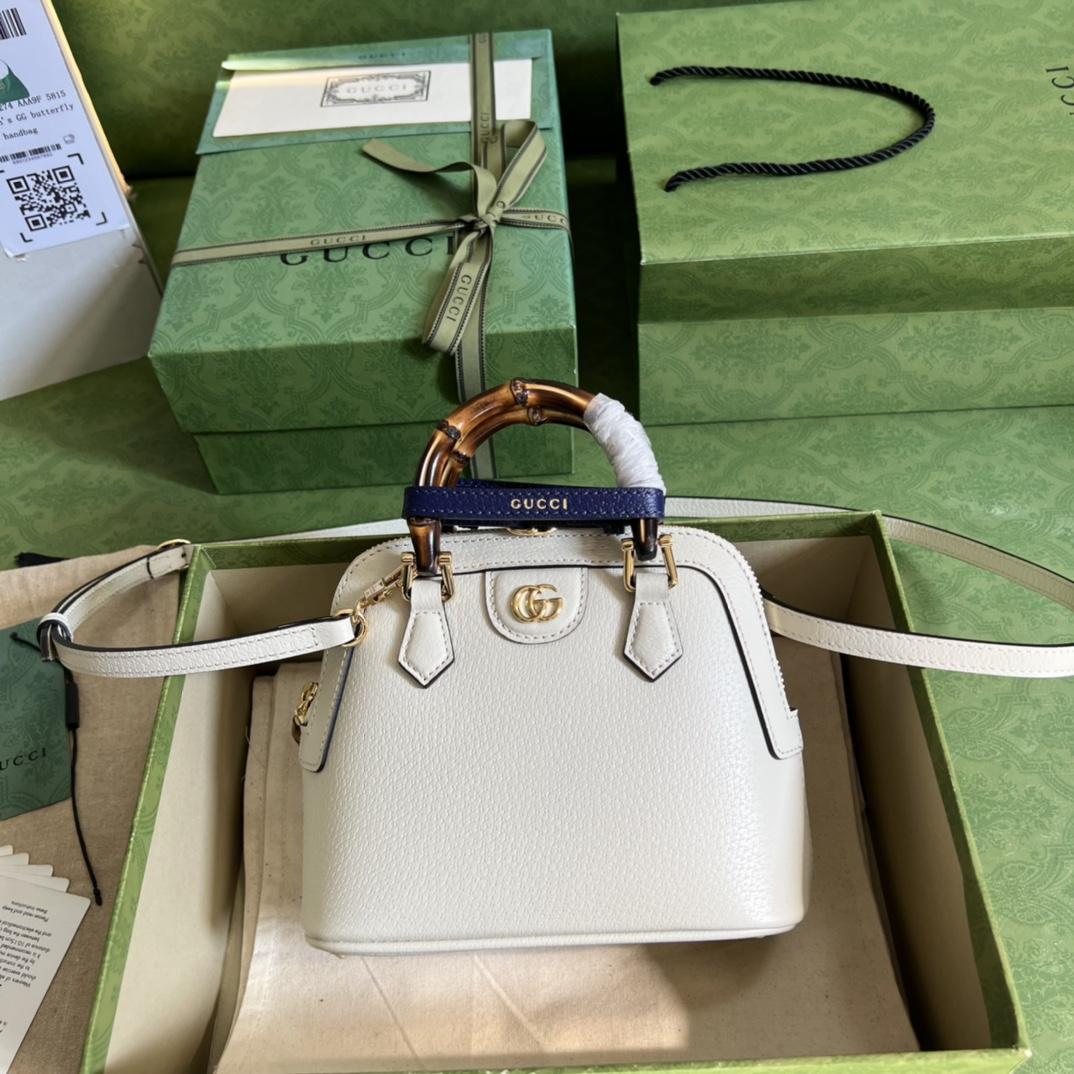 Gucci Diana Mini Tote Bag(20-16-8.5cm) - DopestKickz