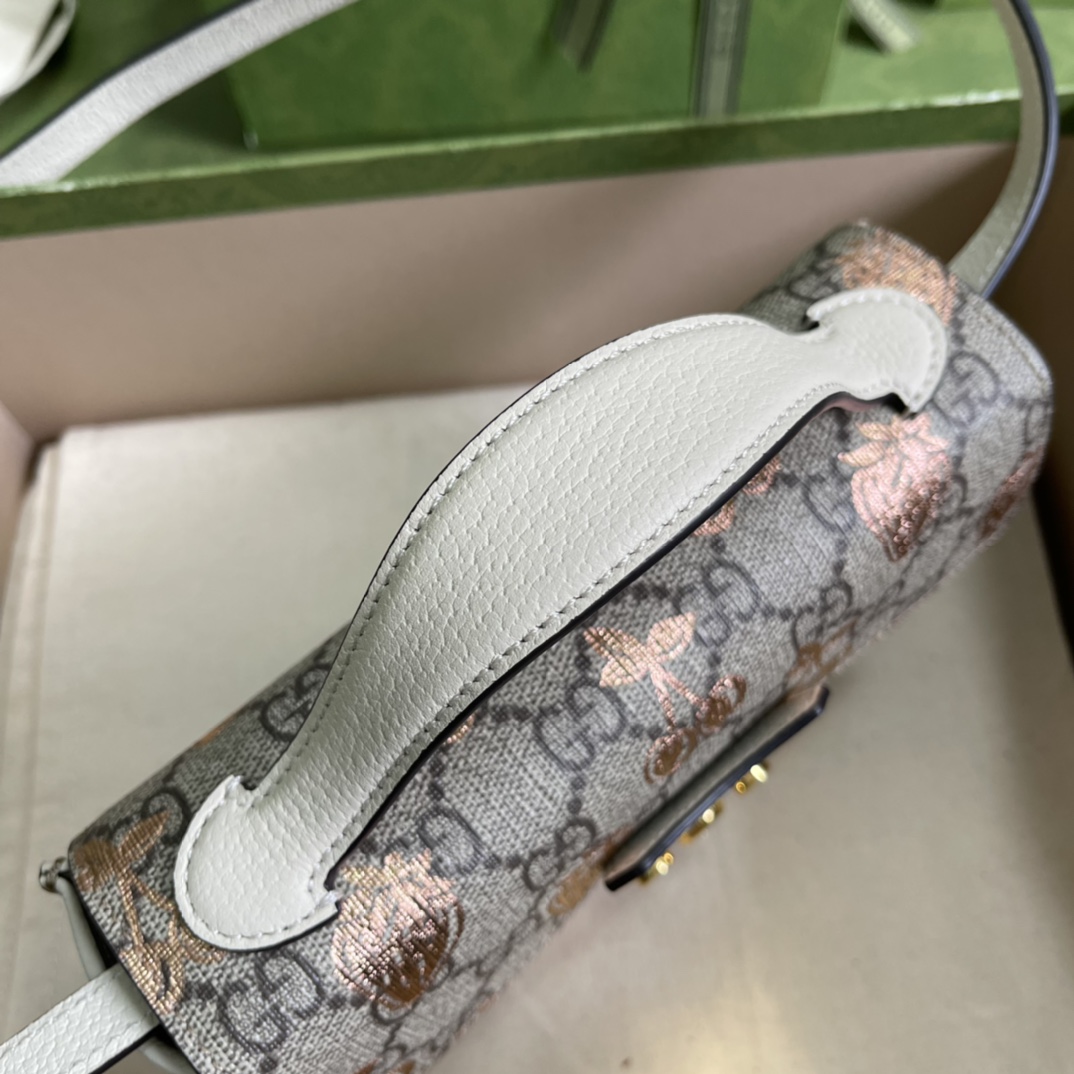 Gucci Padlock Gucci Animal Print Mini Bag(18-10-5cm) - DopestKickz