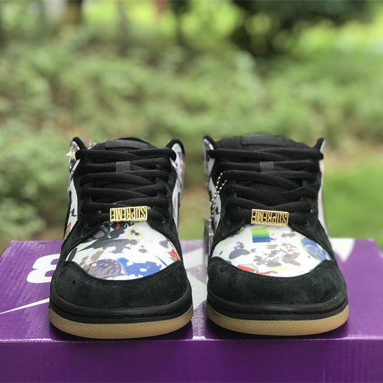 Supreme x Nike SB Dunk Low “Rammellzee”  Sneakers     FD8778-001 - DopestKickz