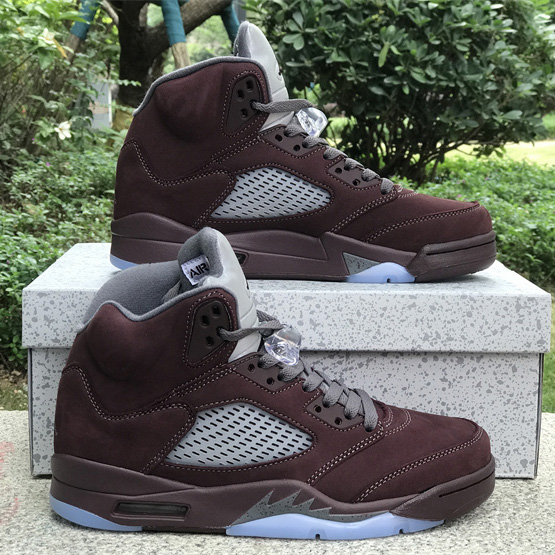 Air Jordan 5 “Burgundy” Sneakers      DZ4131-600 - DopestKickz