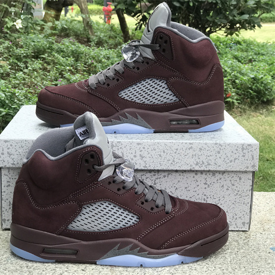 Air Jordan 5 “Burgundy” Sneakers      DZ4131-600 - DopestKickz