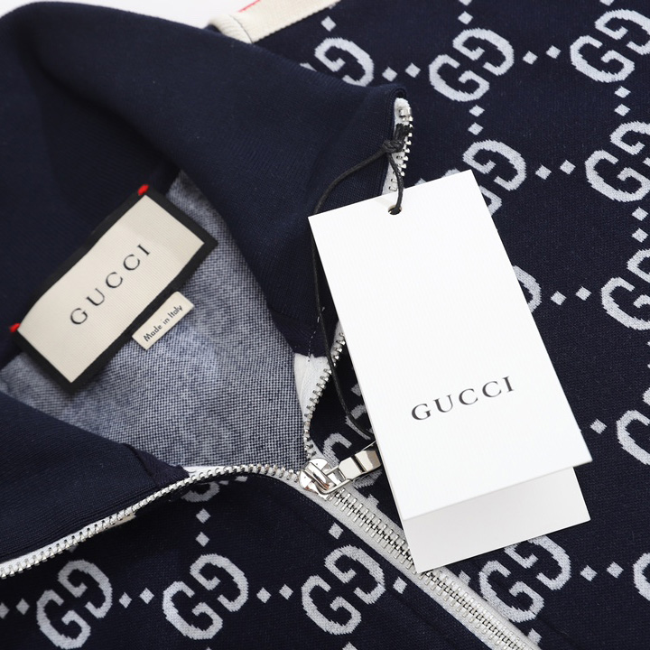 Gucci GG Jacquard Cotton Jacket - DopestKickz
