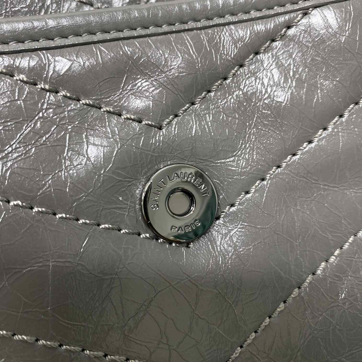Saint Laurent Niki Medium Chain Bag In Crinkled Vintage Leather  - DopestKickz
