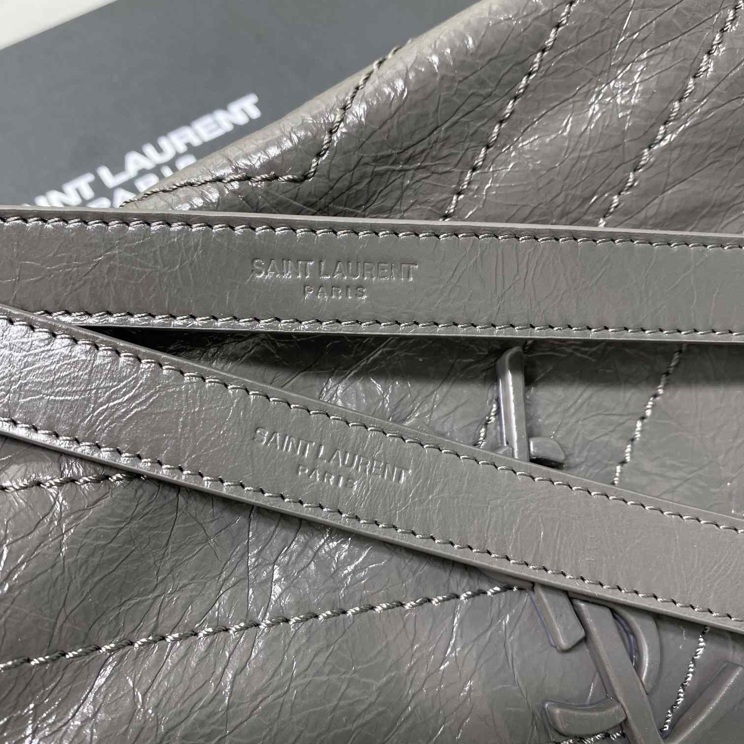 Saint Laurent Niki Medium Chain Bag In Crinkled Vintage Leather  - DopestKickz