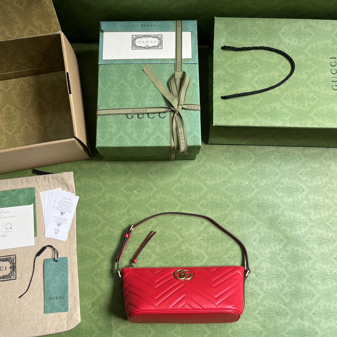Gucci GG Marmont Small Shoulder Bag(23-12-10cm) - DopestKickz