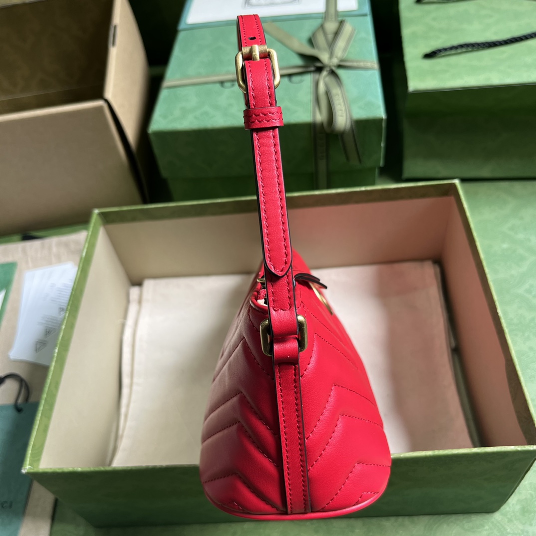 Gucci GG Marmont Small Shoulder Bag(23-12-10cm) - DopestKickz